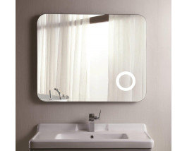 Зеркало для ванны с увеличением и подсветкой Джули
