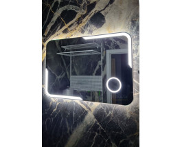 Настенное зеркало с увеличением и подсветкой Керамо