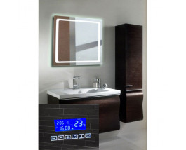Зеркало с подсветкой и музыкой для ванной комнаты Катро